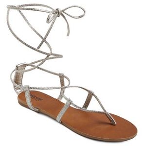 Mossimo Supply Co. Shoes - Lace up gladiator Sandals Mossimo Supply Co. Shoes - Lace up gladiator Sandals